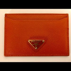 Prada card holder